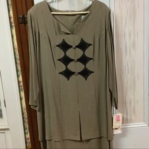 Vintage Olive colored dress